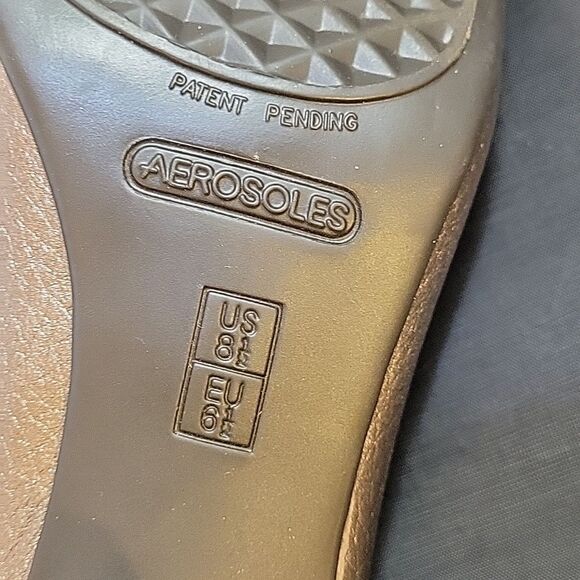 BRAND NEW AEROSOLES HEELREST SQUARE TOE LOW BLOCK HEEL SLIP ON PUMP - Picture 15 of 15